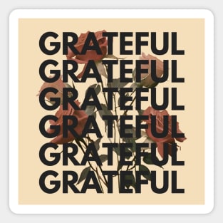 Grateful Roses Magnet